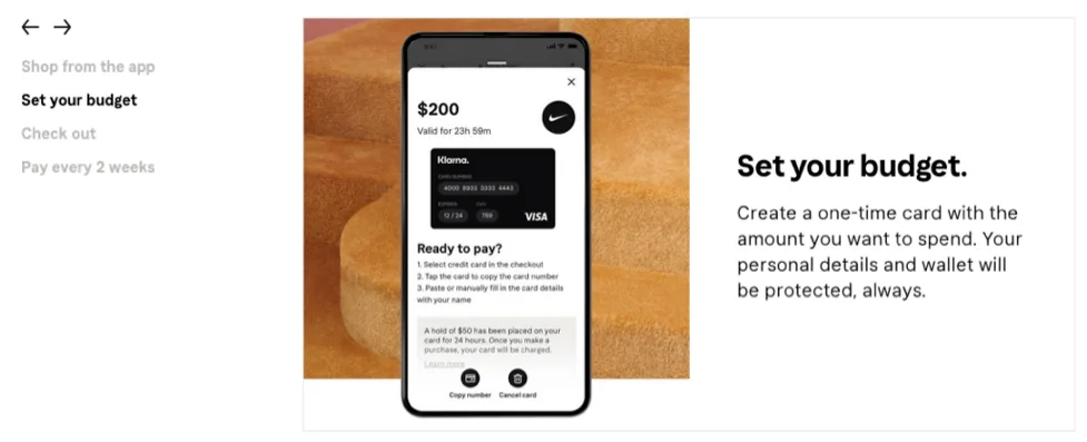 Klarna Pay in 4