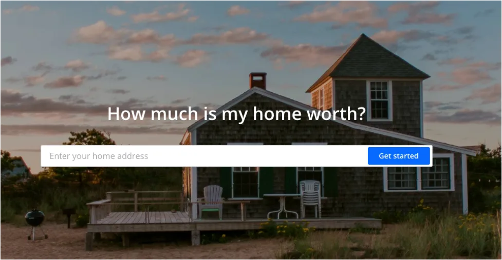 Zillow Zestimate - valuation of home