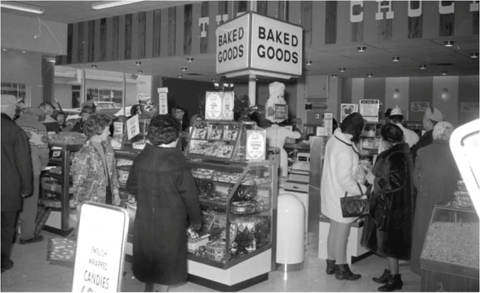 Woolworths Medicine Hat, Alberta, Canada 1950s