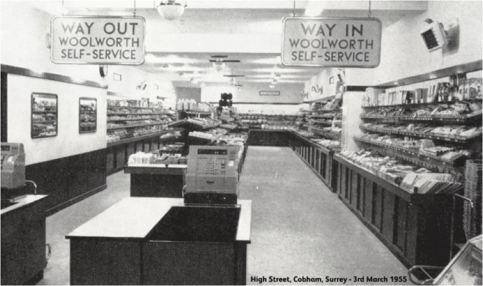 Woolworths UK, 1950s