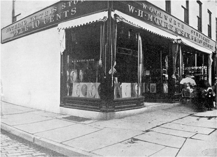 One of the original Woolworth's Five-And-Dime Stores