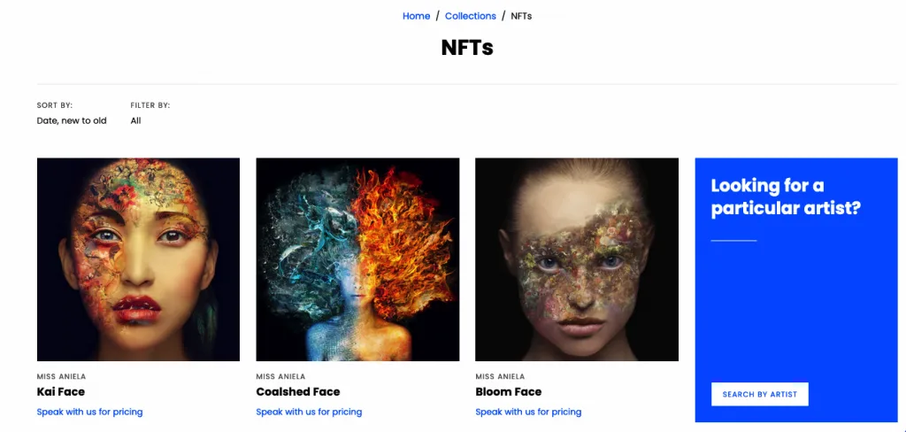 Zeno Fine Art - NFTs