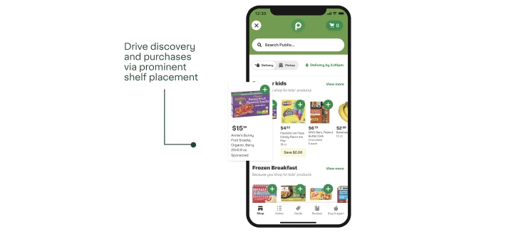 Instacart - Sponsored Ads for CPGs