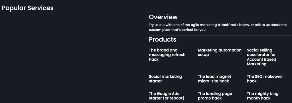 Digital Agency - reduce barriers example